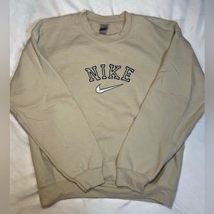 Embroidered Nike Crewneck